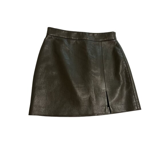 Aritzia Wilfred Patio Mini Skirt in Green - Picture 1 of 3